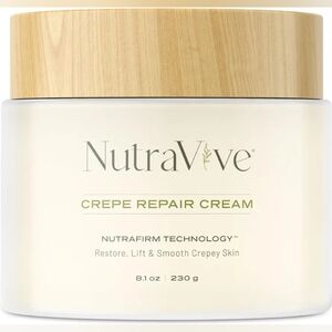 NutraVive Crepe Repair Cream NIB 8.1 oz